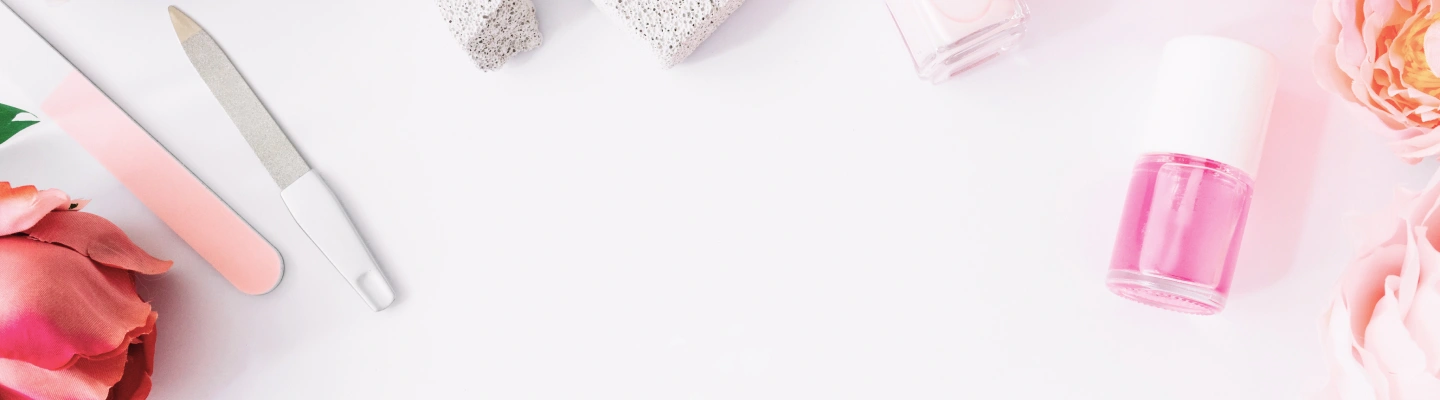 Espacio de trabajo de manicura